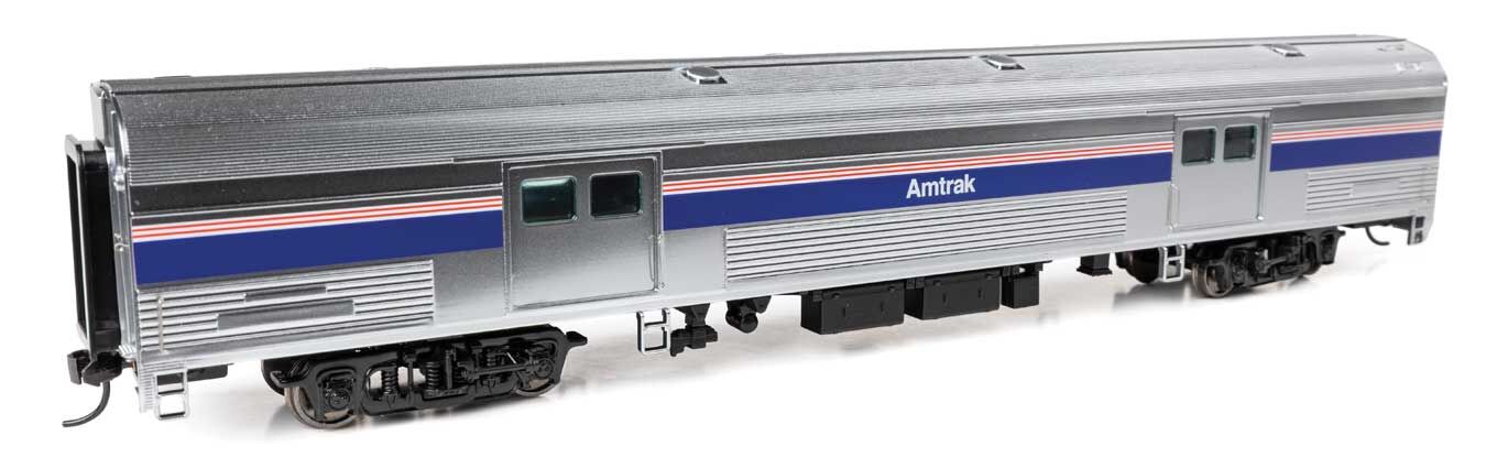 Walthers 920-13084 HO Amtrak Phase IV 73' Budd Baggage Car RTR with Decal