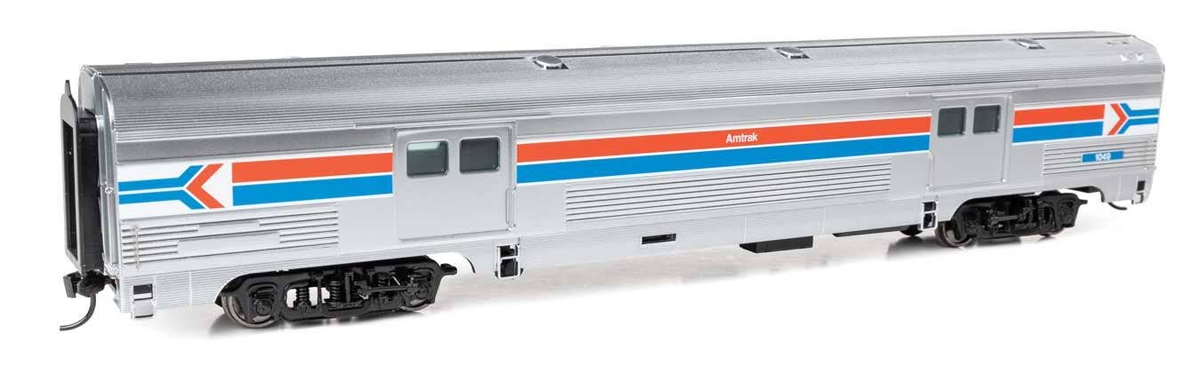 Walthers 920-13071 HO Amtrak Phase I 73' Budd Baggage Car Ready to Run #1049