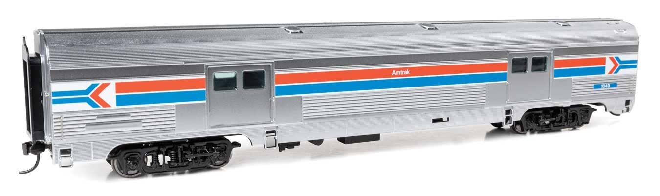 Walthers 920-13071 HO Amtrak Phase I 73' Budd Baggage Car Ready to Run #1049