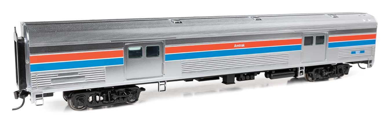 Walthers 920-13074 HO Amtrak Phase II 73' Budd Baggage Car Ready to Run #1221