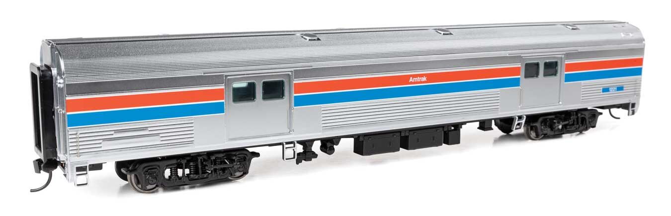 Walthers 920-13074 HO Amtrak Phase II 73' Budd Baggage Car Ready to Run #1221