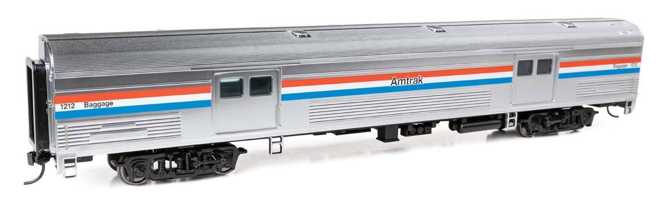 Walthers 920-13077 HO Amtrak Phase III 73' Budd Baggage Car Ready to Run #1212
