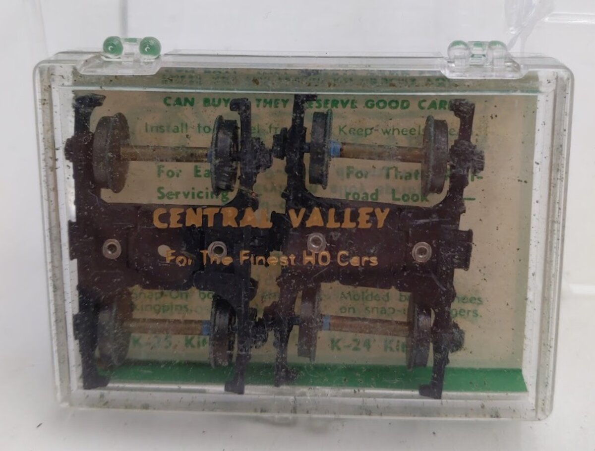 Central Valley Models T-31 HO 4-Wheel Passenger Wheel (Set of 2)