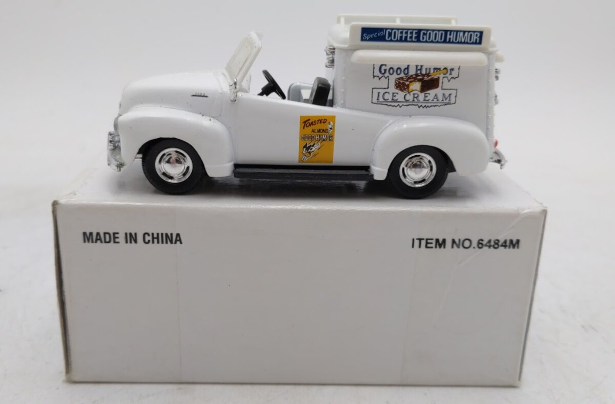 Road Champs 6484M 1:43 Chevrolet 3100 Coffe Good Humor Ice Cream Truck Diecast