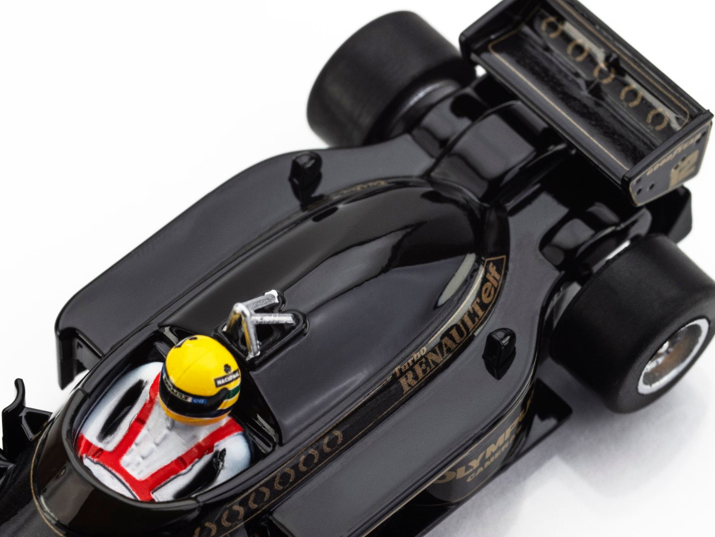 AFX 22113 HO Black/Gold Lotus 97T 1985 Slot Car