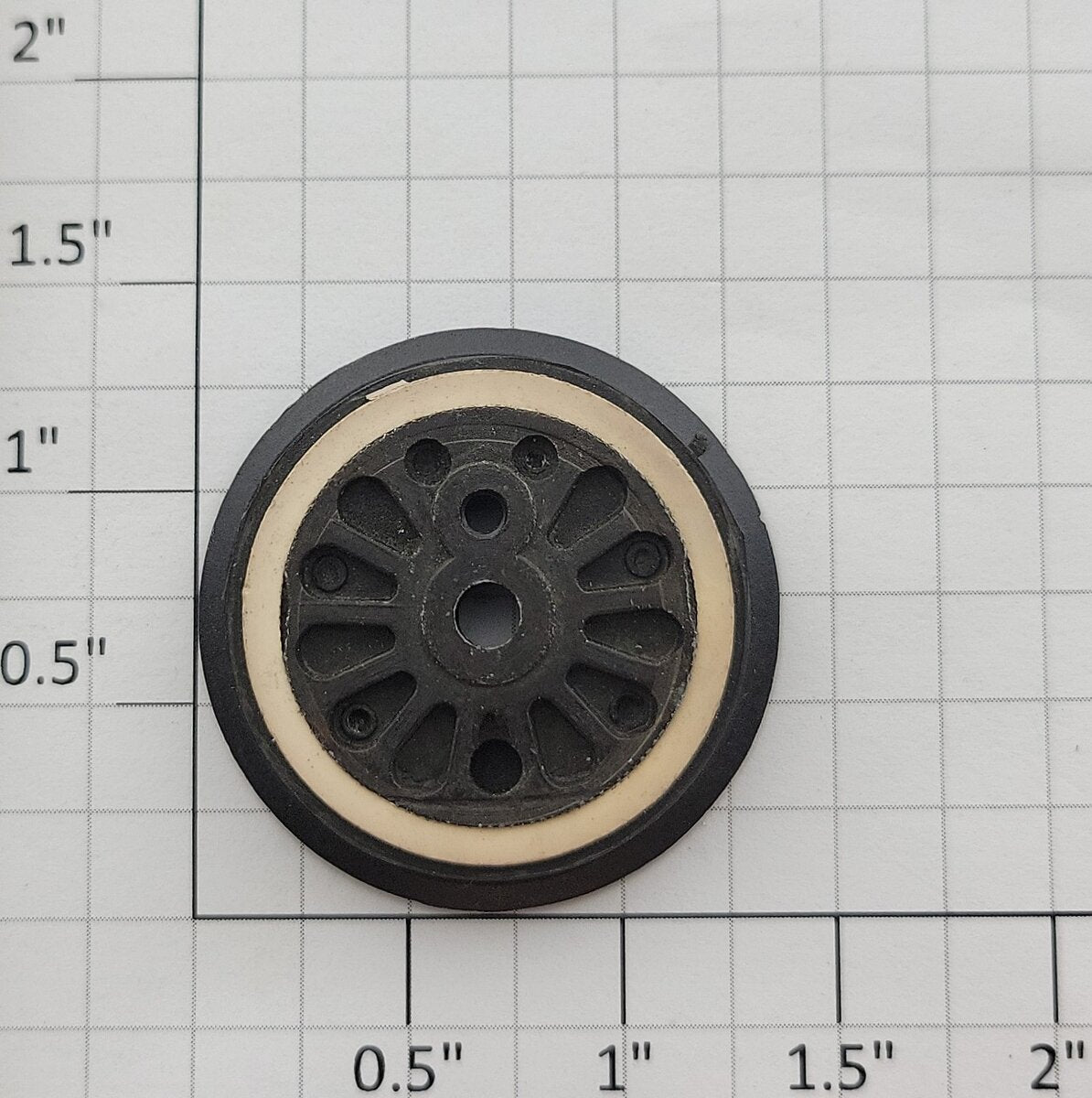 American Flyer XA10009C S Scale Regular 1.38" Flanged Locomotive Wheel