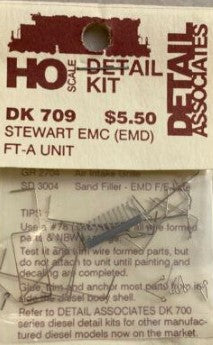 Detail Associates DK709 HO Stewart EMC (EMD) FT-A Unit