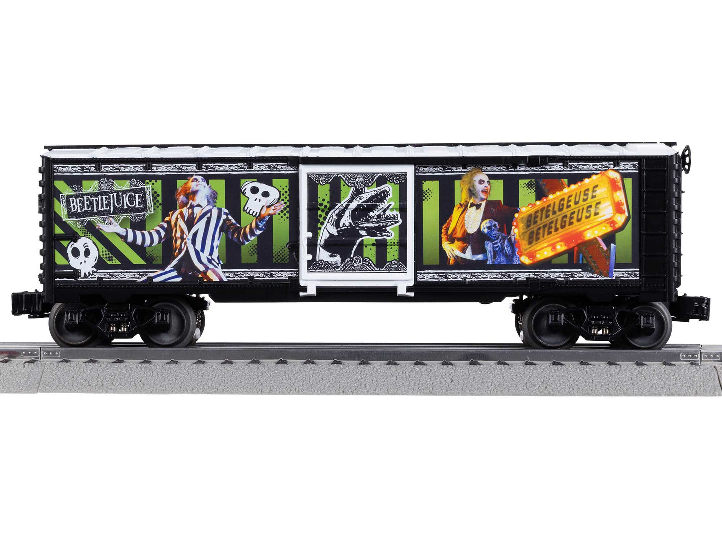 Lionel 2528010 O Beetlejuice Lighted Boxcar