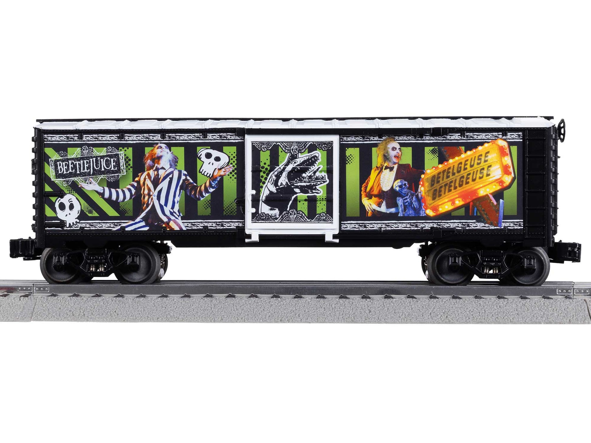 Lionel 2528010 O Beetlejuice Lighted Boxcar