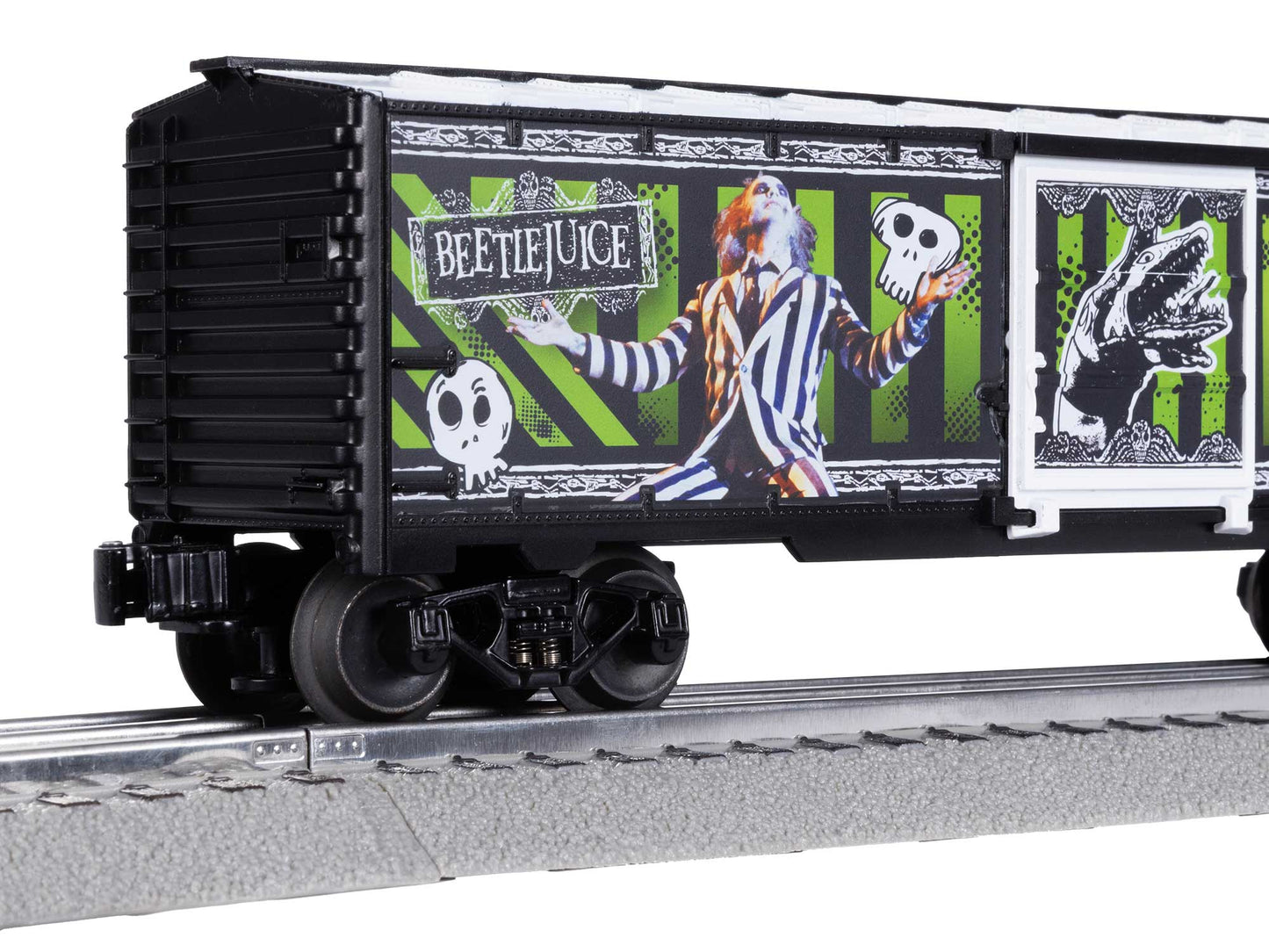 Lionel 2528010 O Beetlejuice Lighted Boxcar