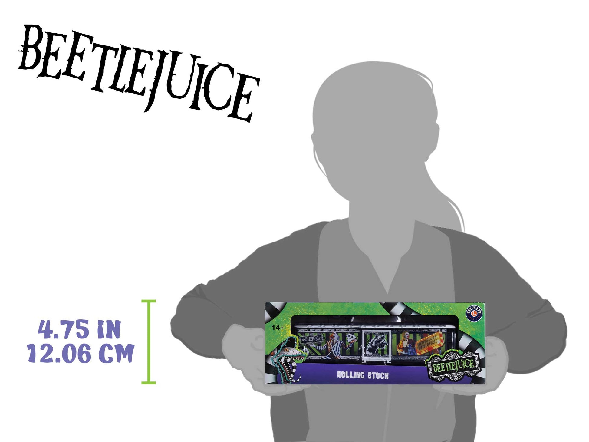 Lionel 2528010 O Beetlejuice Lighted Boxcar