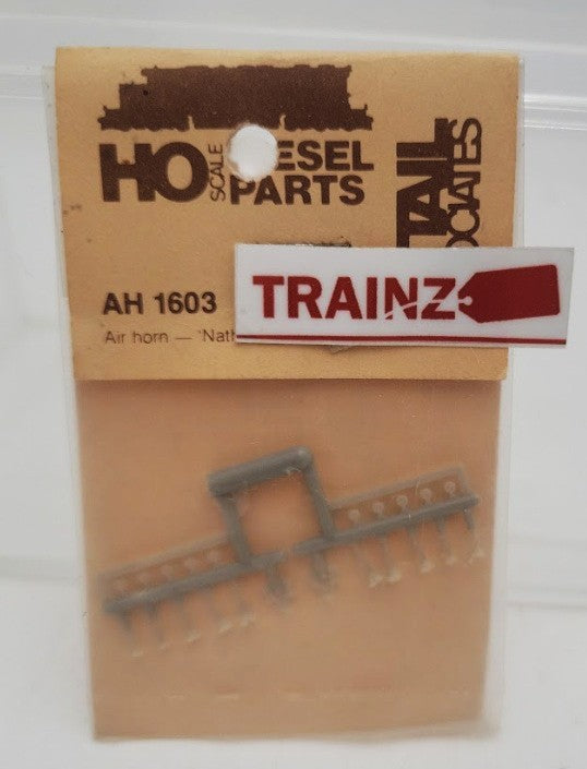 Detail Associates AH1603 HO Scale Air Horn Nathan P-3/5 Plastic Parts(Pack of 2)