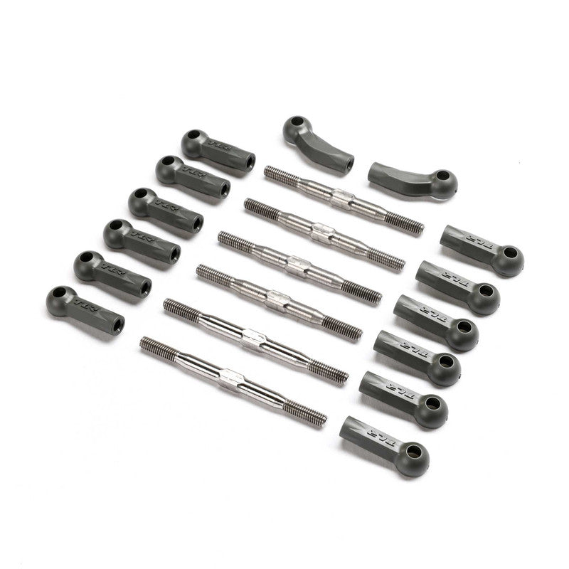 Team Losi Racing TLR-1080 22X Titanium HD Turnbuckle Kit