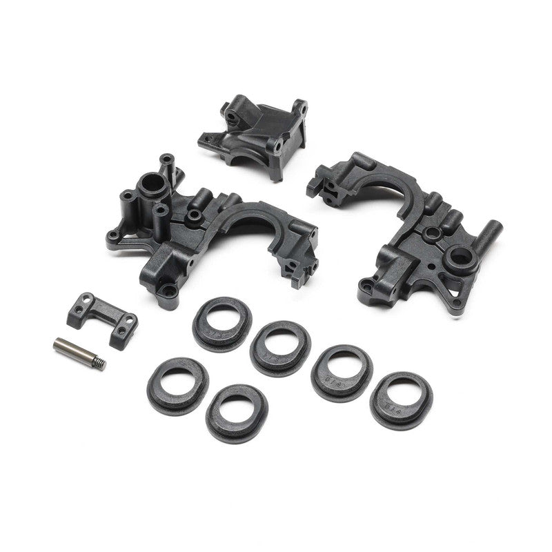 Team Losi Racing TLR-1106 22X Gearbox Set, Rear Sway Bar Mount, Idler Shaft