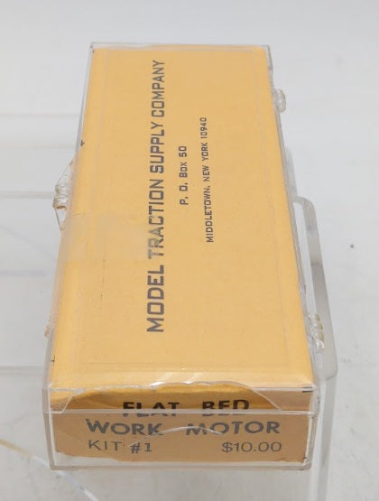 Model Traction Supply 1 HO Flat Bed Work Motor Kit