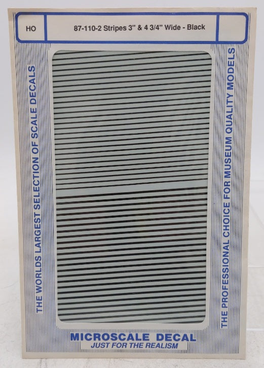 Microscale 87-110-2 HO Stripes 3