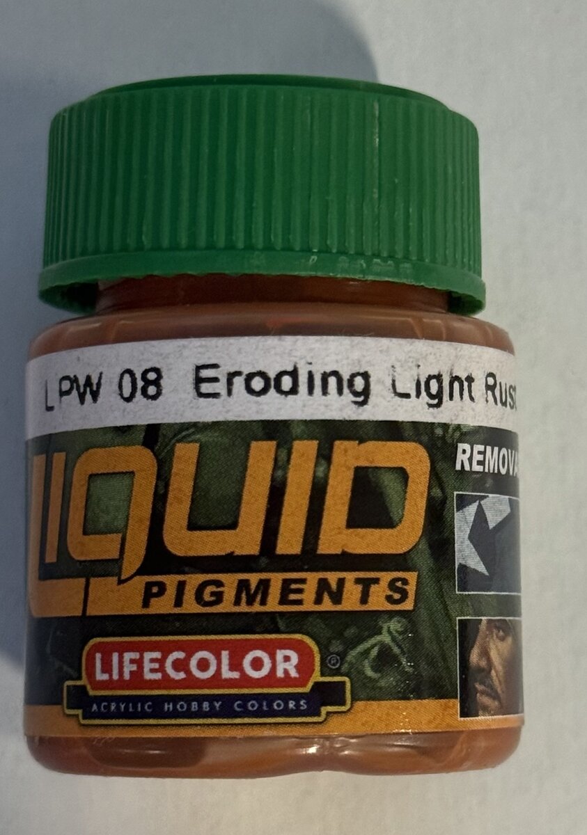 LifeColor LPW08 Eroding Light Rust Liquid Pigments