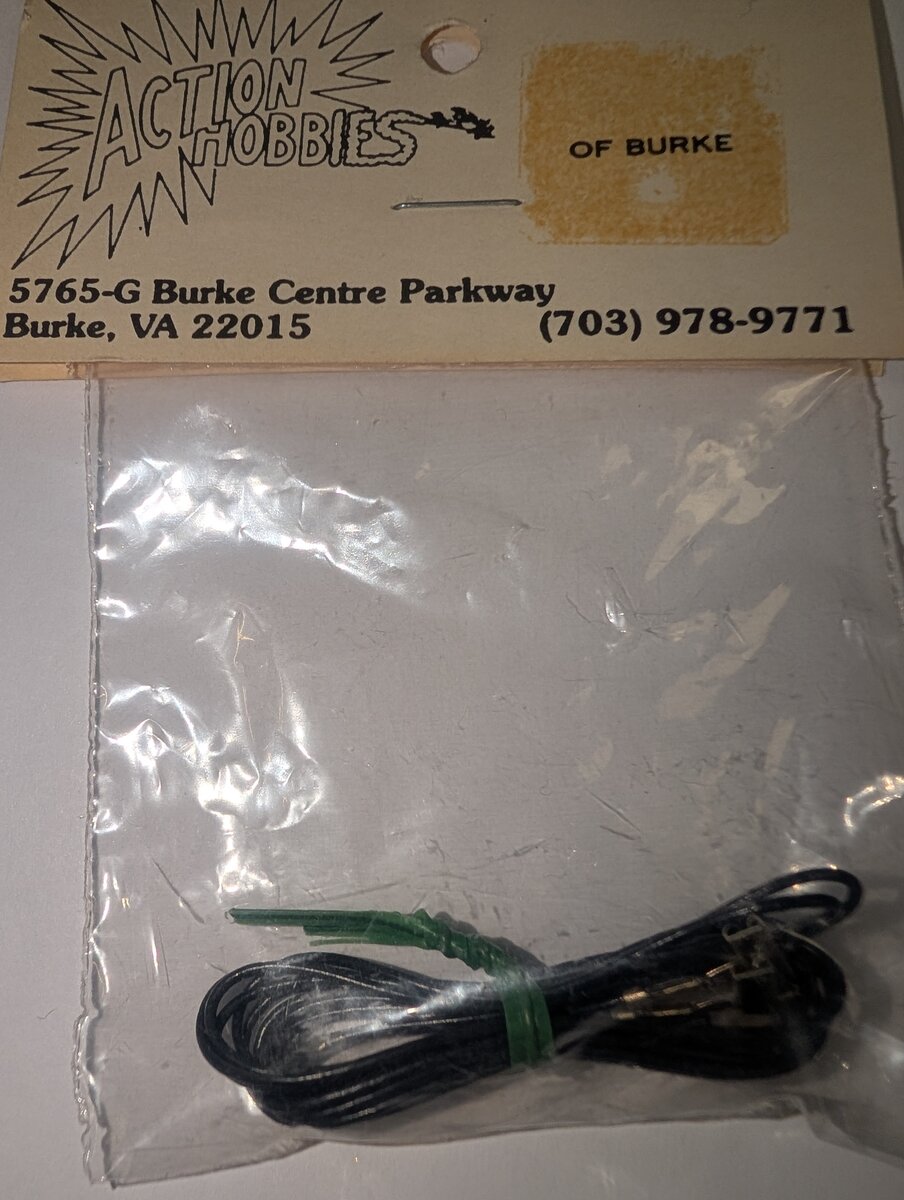 Action Hobbies Black Wire Connectors Set