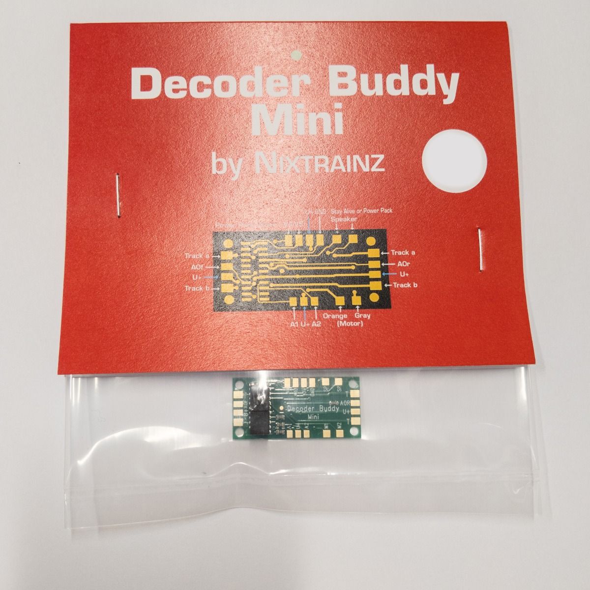 Nixtrainz NTZ-8 Decoder Buddy Mini with 2.2K Resistors