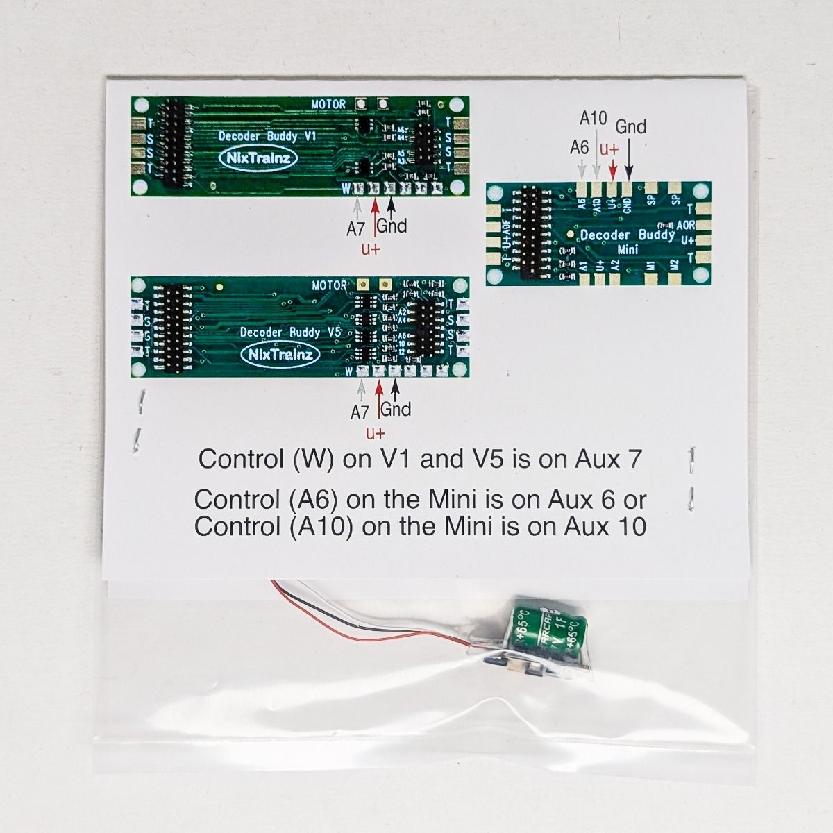 Nixtrainz NTZ-201 Power Bridge I 3 Wire Stay-Alive