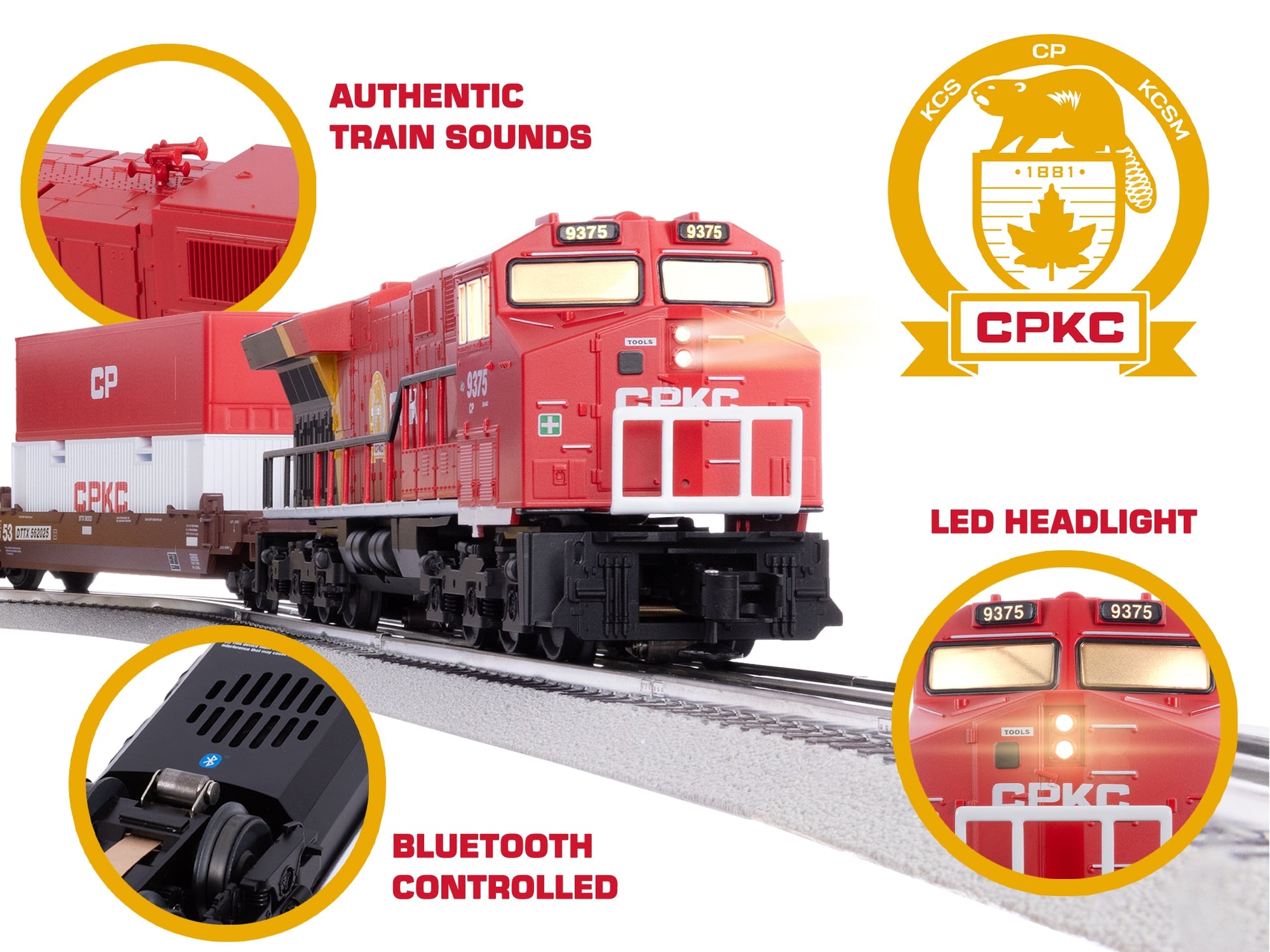Lionel 2523020 O CPKC Maxi Stack Set