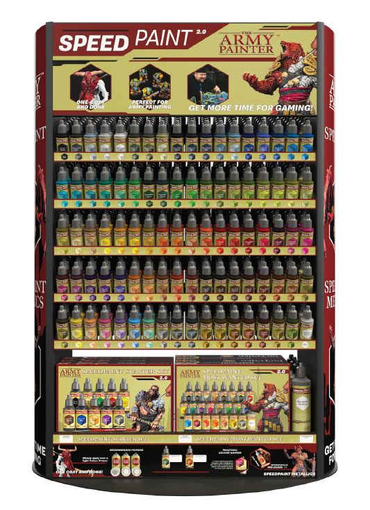 Army Painter WP8802 Speedpaint Paint Deal w/Free Rack