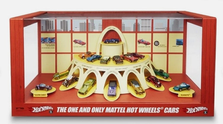 Hot Wheels FNC23-9993 50th Anniversary 2018 Original 16 Car Display Accessory