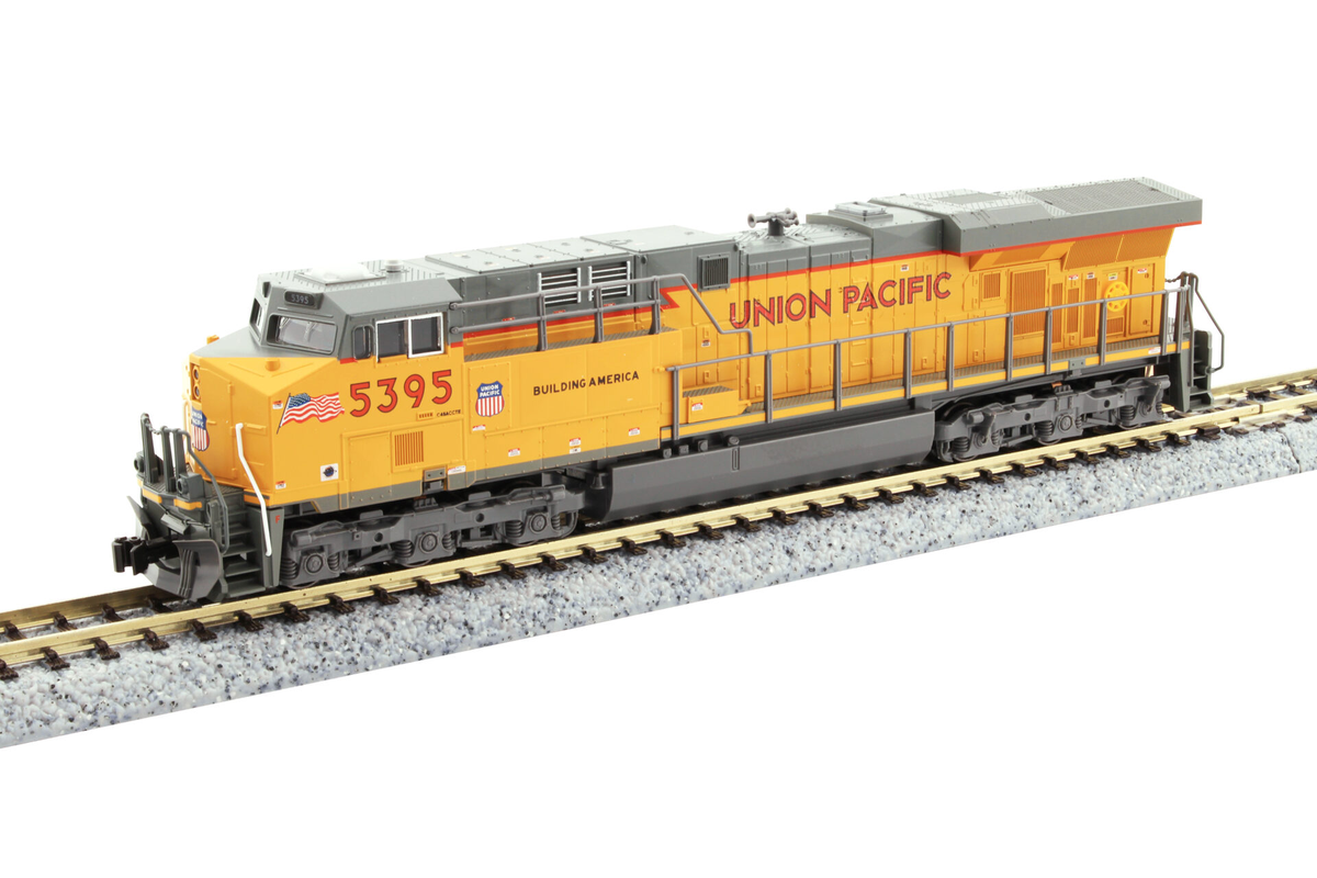 Kato 176-8965-S N Union Pacific GE ES44AC Diesel Locomotive w/ DCC + Sound #5395