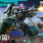Bandai 2773840 1:144 HGGQX 10 MS-06 Zaku (GQ) Plastic Model Kit