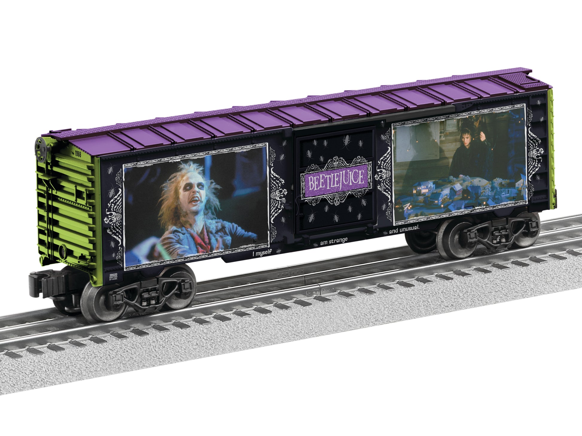 Lionel 2528020 O Beetlejuice Boxcar