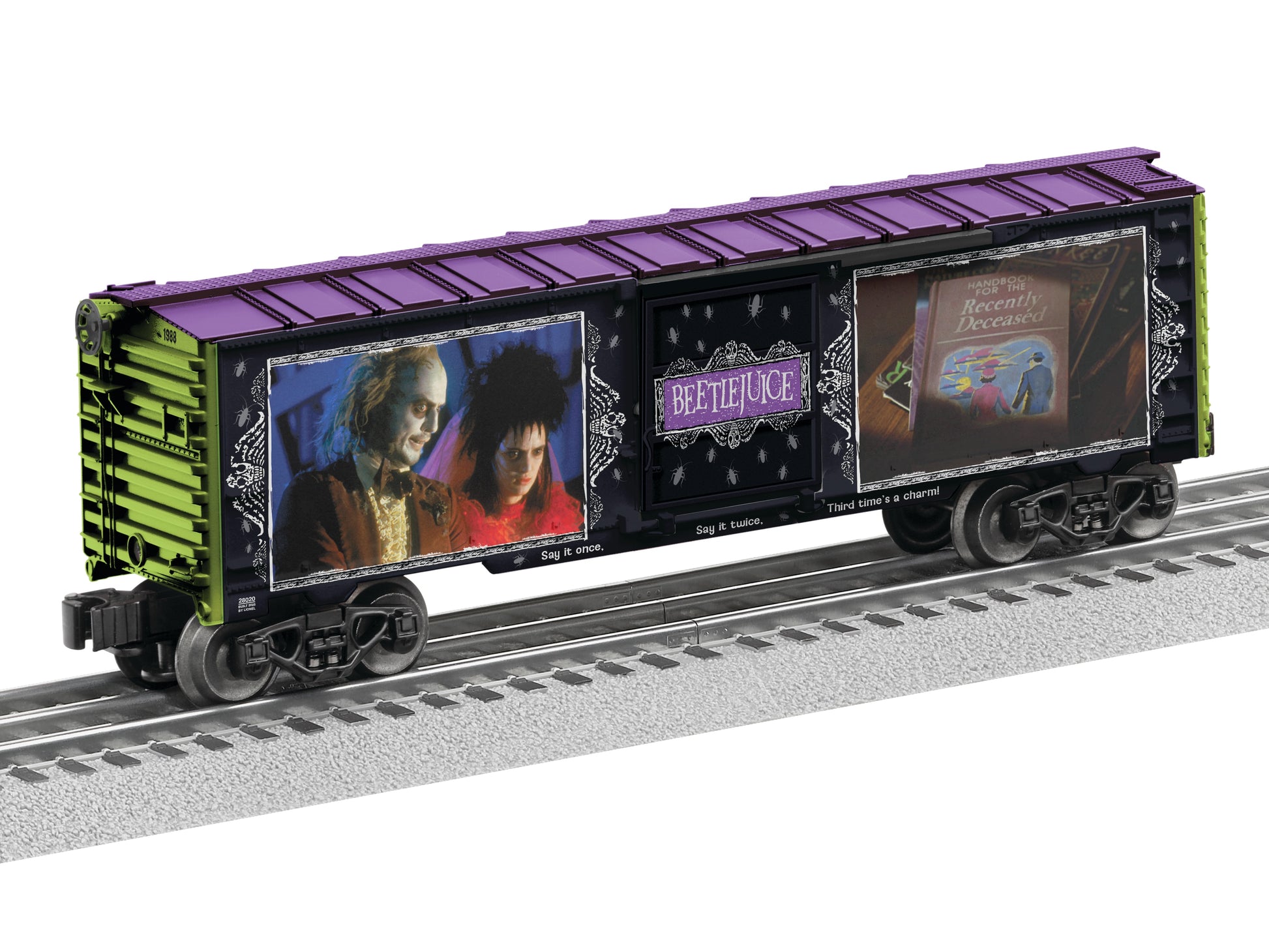 Lionel 2528020 O Beetlejuice Boxcar