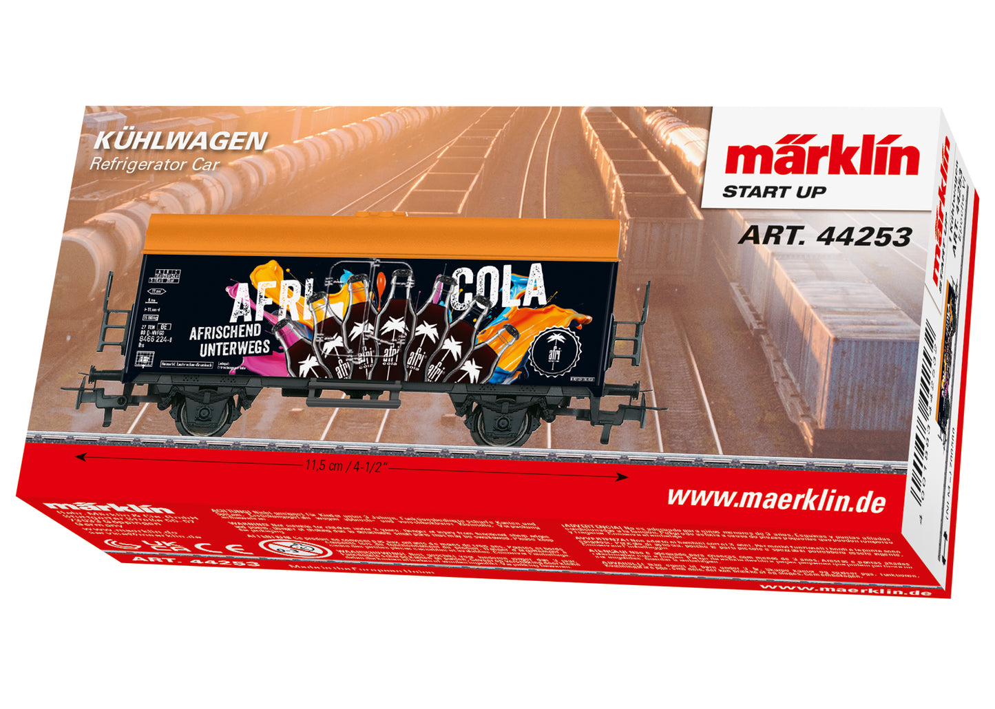Marklin 44253 HO Marklin Start up "afri cola" Refrigerator Car