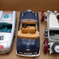 Acme 6300 1:36 Mercedes Cars Vintage White / Blue 300S & Racing 300SL #6 Diecast