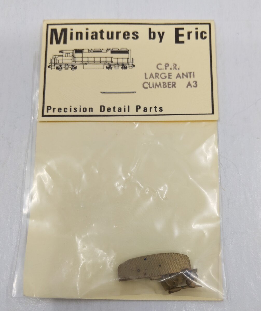 Miniatures By Eric A3 HO Scale C.P.R. Large Anti Climber Brass Part