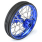 Pro-Line Racing 283700T1 1:4 Blue/Blue Pro-Spec Aluminum V2 Bead Rear Wheel