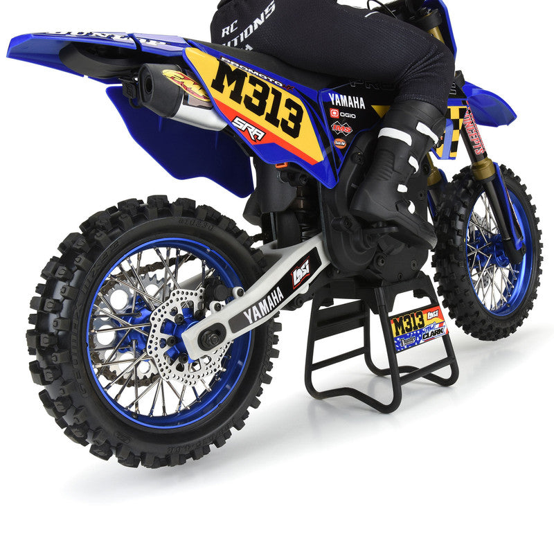 Pro-Line Racing 283700T1 1:4 Blue/Blue Pro-Spec Aluminum V2 Bead Rear Wheel