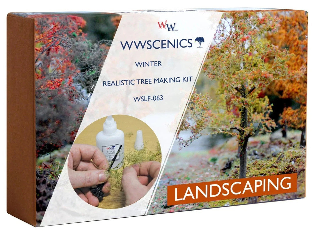 WWScenics WSLF-063 WWS Winter Realistic Tree Making Kit