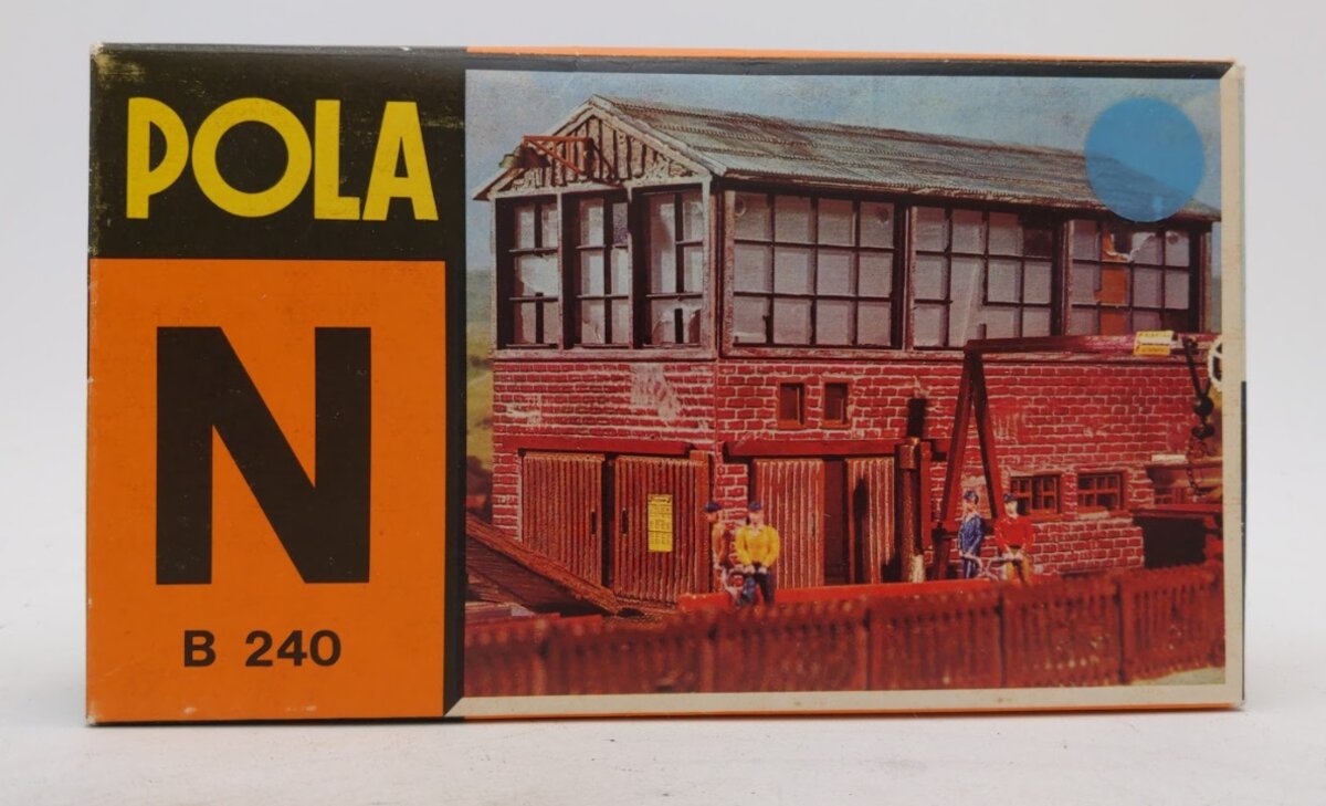 Pola B240 N-Scale Routhhausen Factory Building Kit