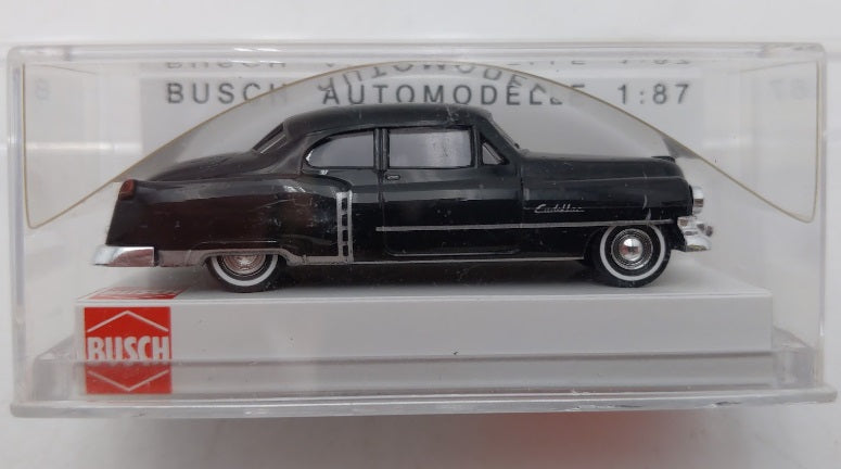Busch 43416 HO Black 1952 Cadillac Limousine 2-Door Coupe
