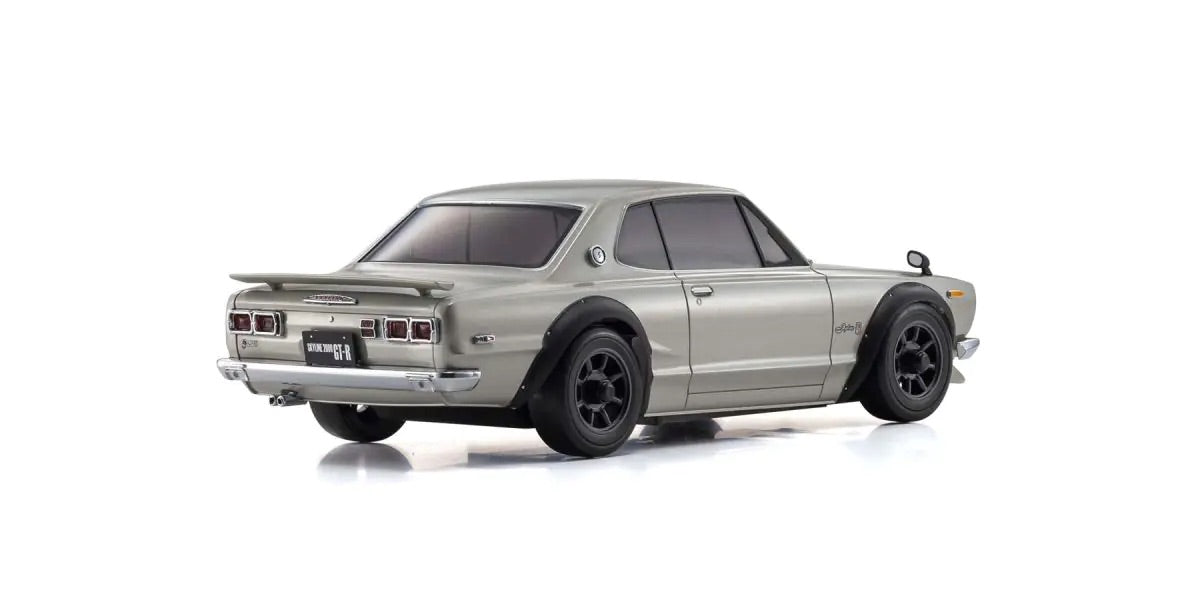 Kyosho 32359S MINI-Z Silver Nissan Skyline 2000GT-R (KPGC10) Tuned Ver.