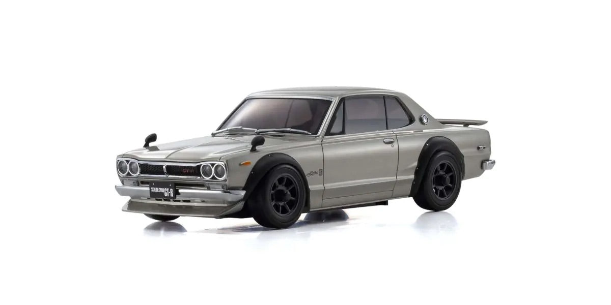 Kyosho 32359S MINI-Z Silver Nissan Skyline 2000GT-R (KPGC10) Tuned Ver.