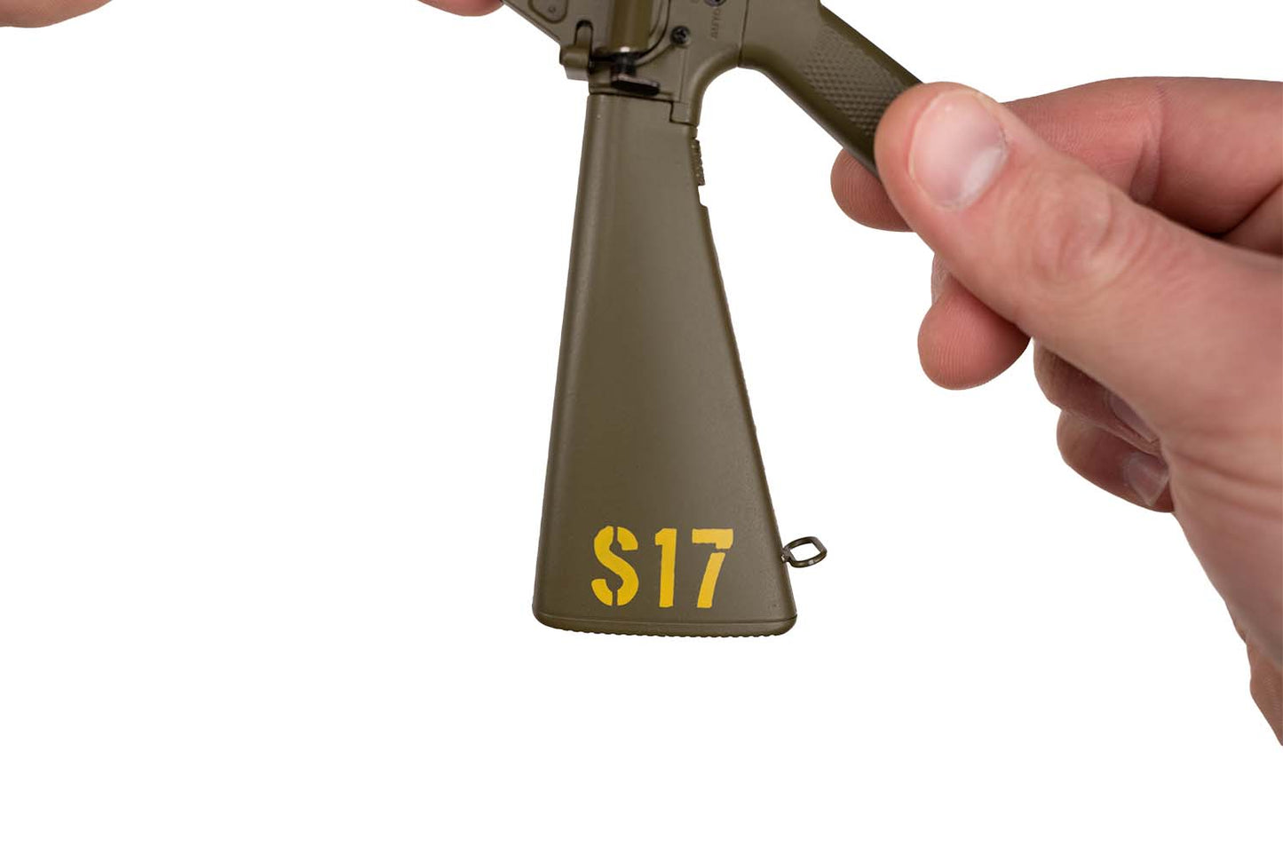 GoatGuns 16-GREEN 1:3 Green M16 Grenadier Diecast Model