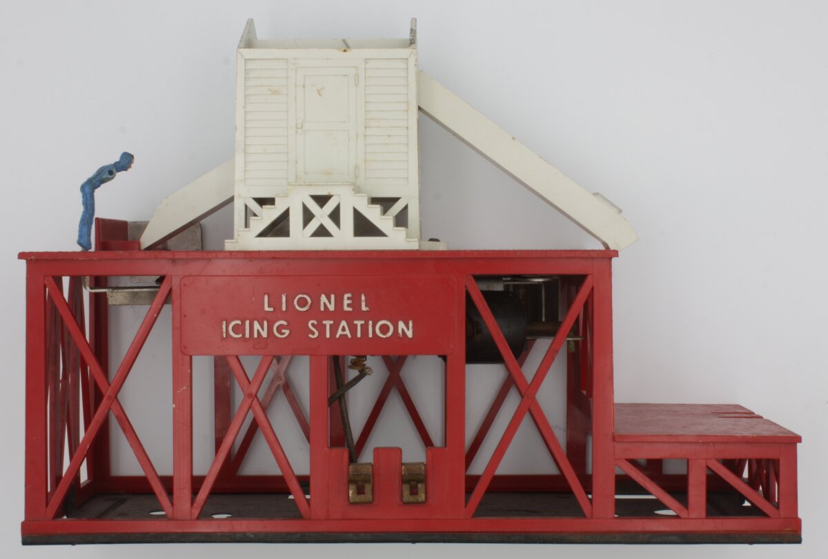 Lionel 352-3 Red Icing Station Platform Structure without Roof or Loading Chute