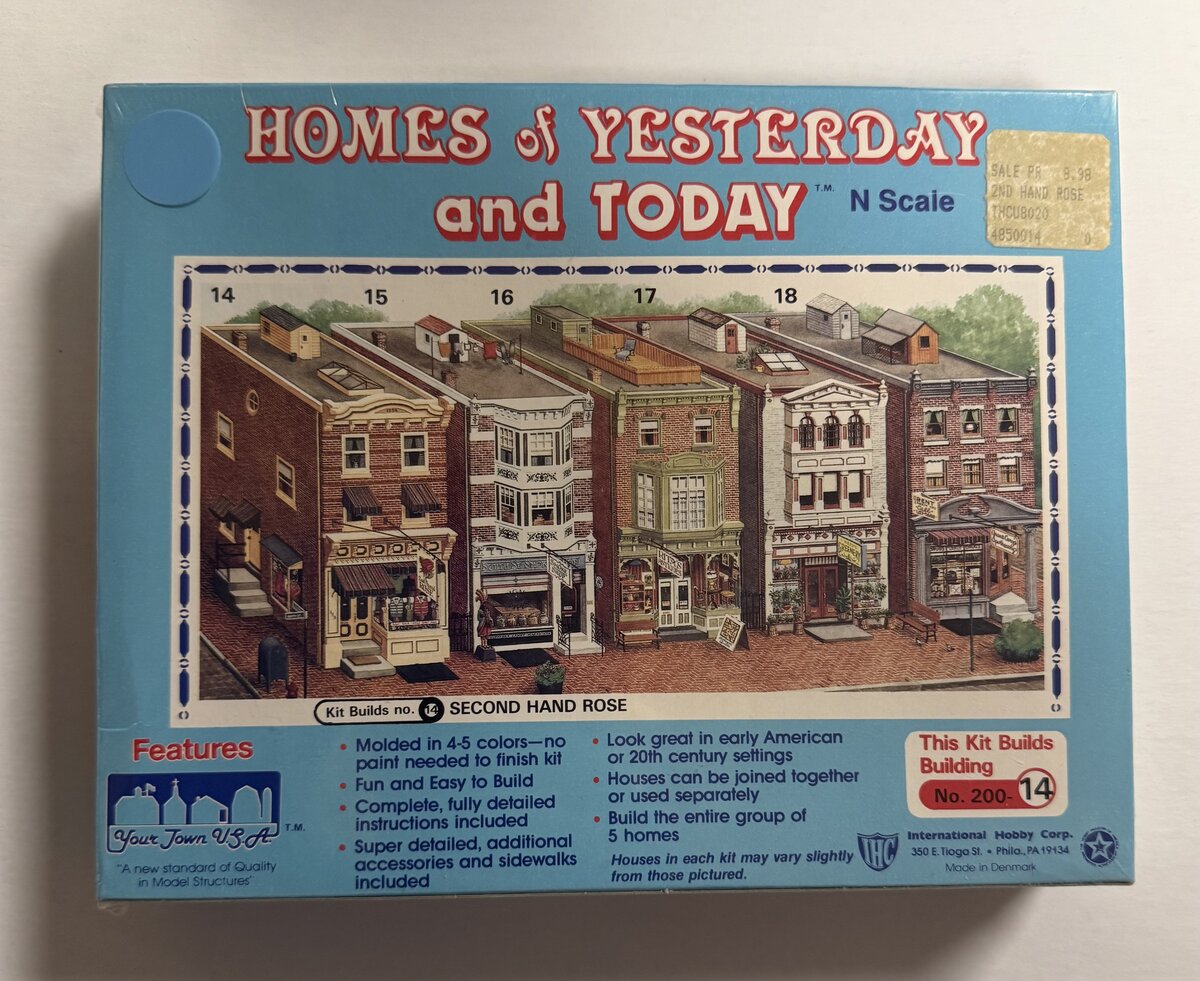 IHC 200-14 N Scale Second Hand Rose Model Building Kit