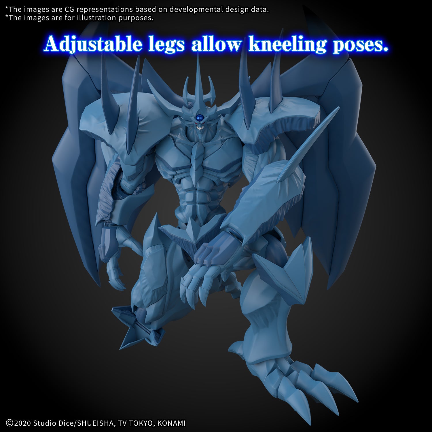 Bandai 2753033 Yu-Gi-Oh Duel Monsters Egyptian God Obelisk the Tormentor Kit