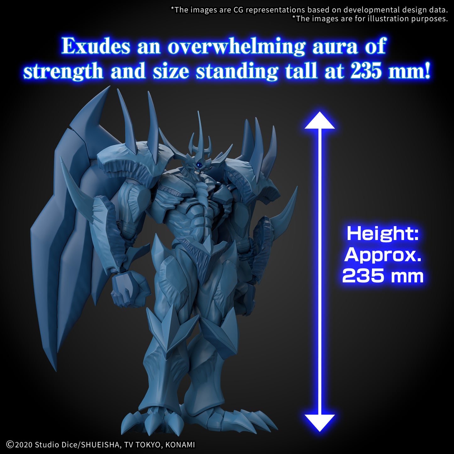 Bandai 2753033 Yu-Gi-Oh Duel Monsters Egyptian God Obelisk the Tormentor Kit