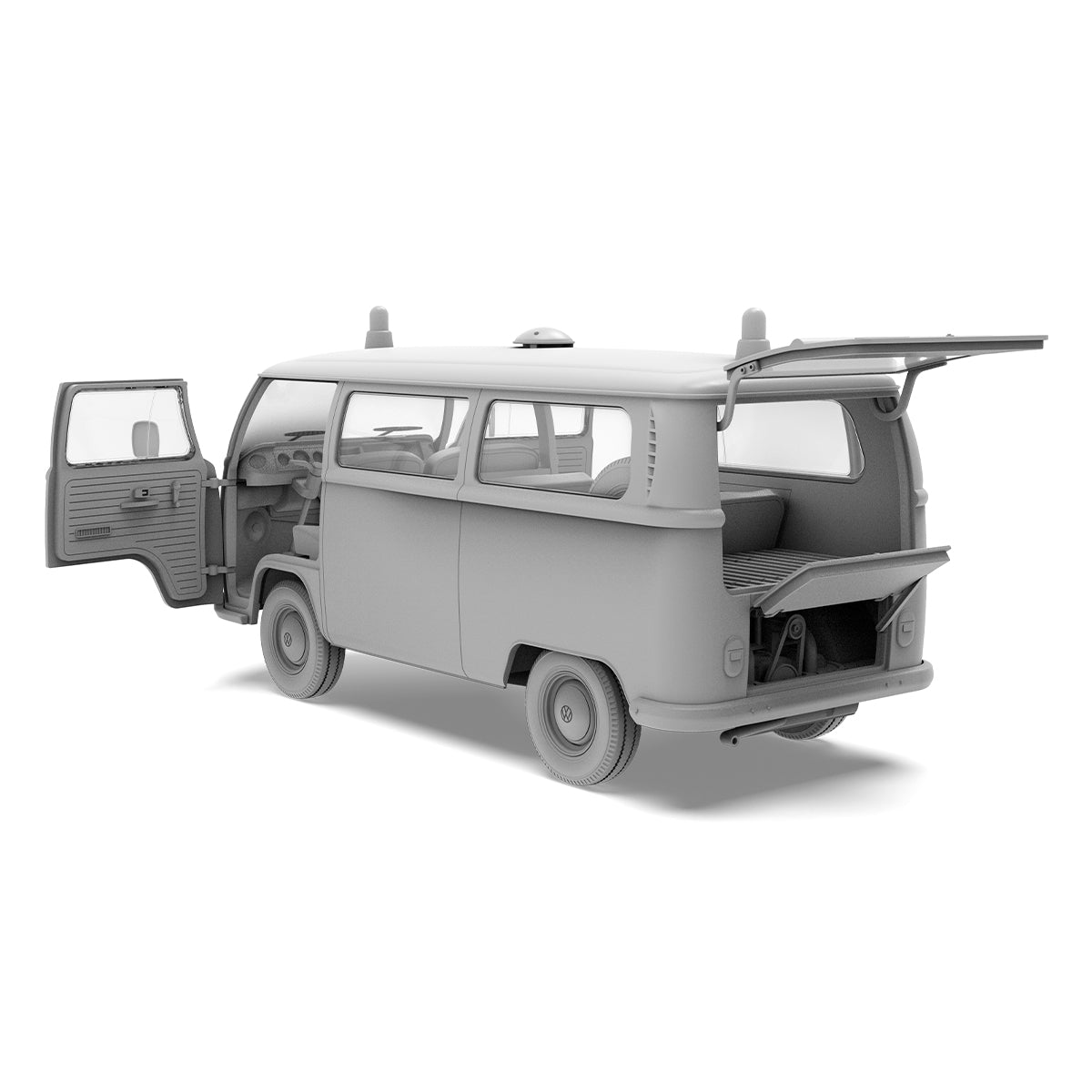 AK Interactive AK35023 1:35 T2 Model 1967 Public Service Model Kit