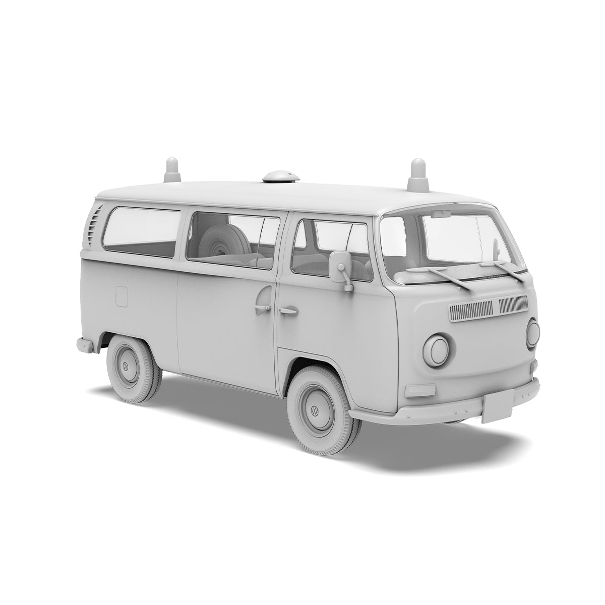 AK Interactive AK35023 1:35 T2 Model 1967 Public Service Model Kit