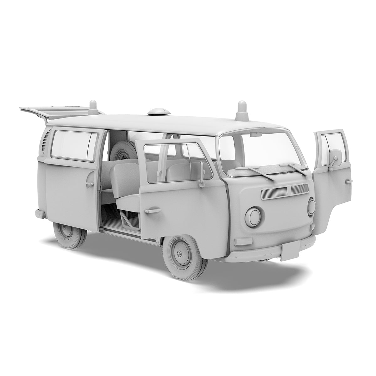 AK Interactive AK35023 1:35 T2 Model 1967 Public Service Model Kit