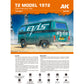 AK Interactive AK35025 1:35 T2 Model 1972 Commercial Van Model Kit